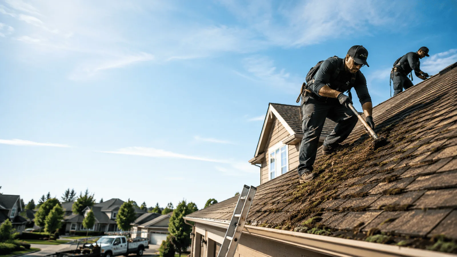 Roof Moss Removal in Hartfield, VA near me